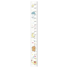 Load image into Gallery viewer, Hanging Canvas Height  Kids Growth Chart Wall Decor Ruler With Wood Frame Children Height Record For Baby Nursery Decoration