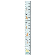 Load image into Gallery viewer, Hanging Canvas Height  Kids Growth Chart Wall Decor Ruler With Wood Frame Children Height Record For Baby Nursery Decoration